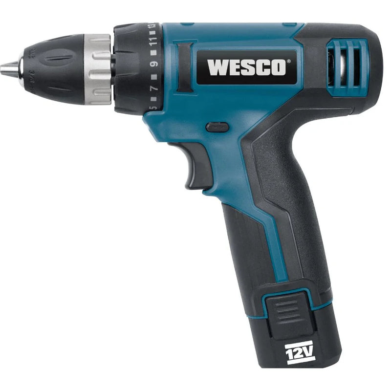 PARAFUSADEIRA 12V WS2532 3/8 BATERIA WESCO 220V