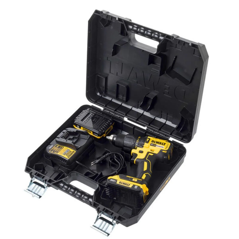 PARAFUSADEIRA 20V DCD7781D2BR MAX C/ 2 BATERIAS 2AH + CARREGADOR E MALETA 220V