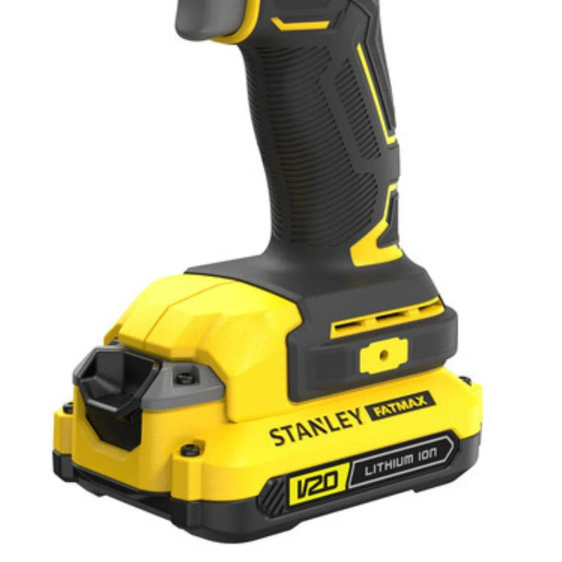 PARAFUSADEIRA 20V SBD715C2KBR 1/2 MAX BRUSHLESS C/ 2 BATERIAS STANLEY 220V