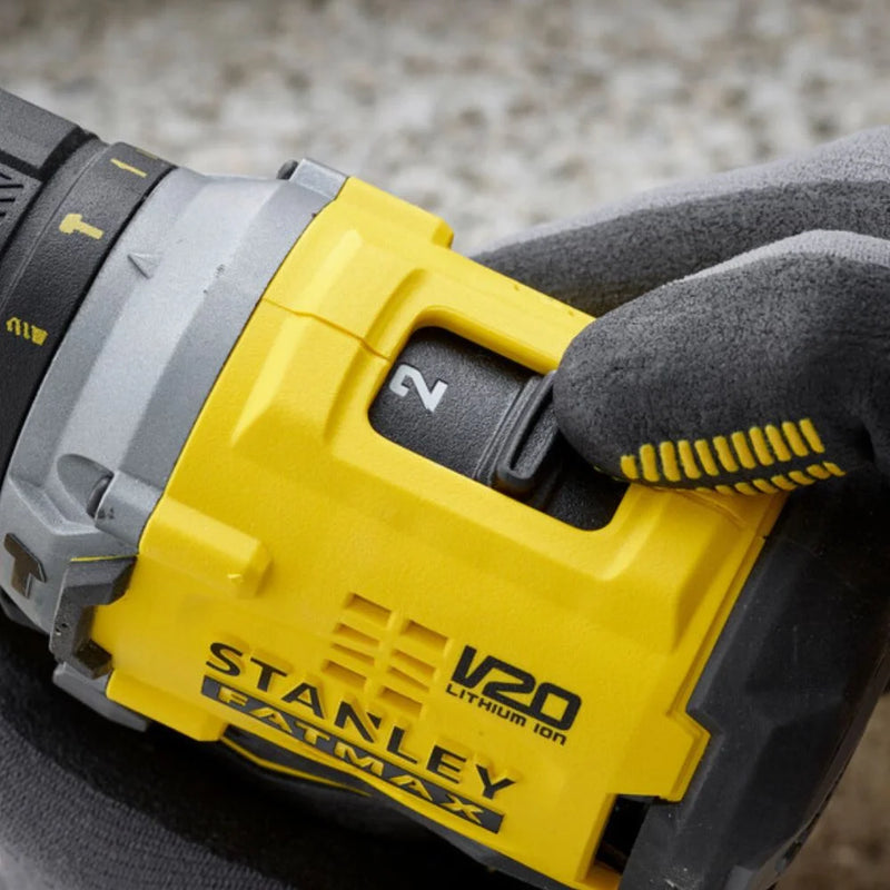 PARAFUSADEIRA 20V SBD715C2KBR 1/2 MAX BRUSHLESS C/ 2 BATERIAS STANLEY 220V